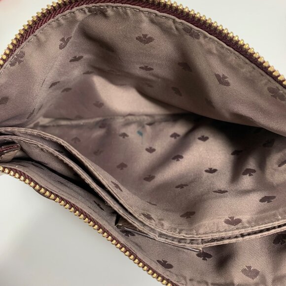 KATE SPADE New York Triple Gusset Crossbody Bag Colorblock Leather - Picture 11 of 16